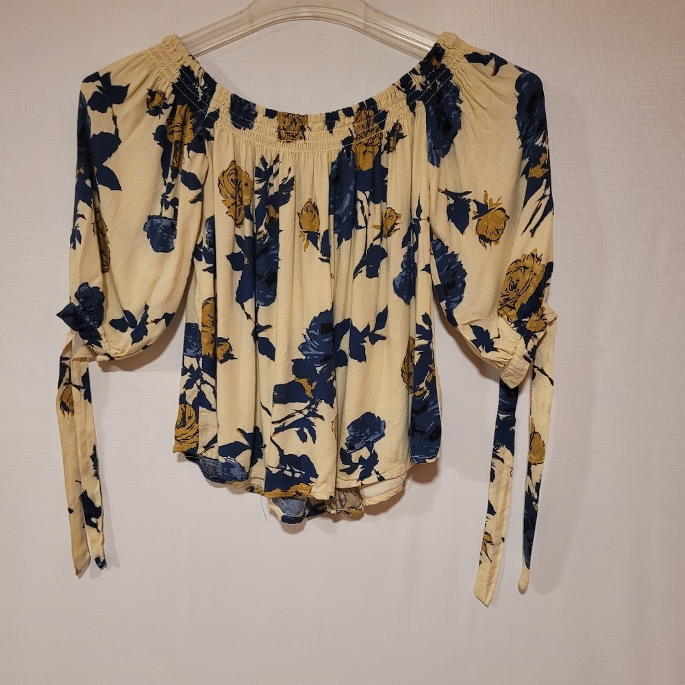 Bohemian floral top